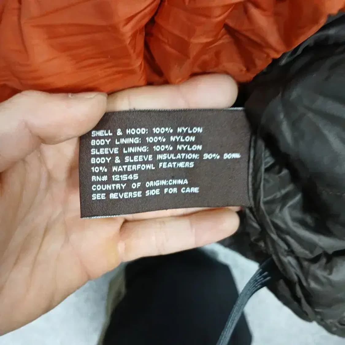 마이클 코어스 오렌지 코랄 다운 패딩 M 상품이미지4