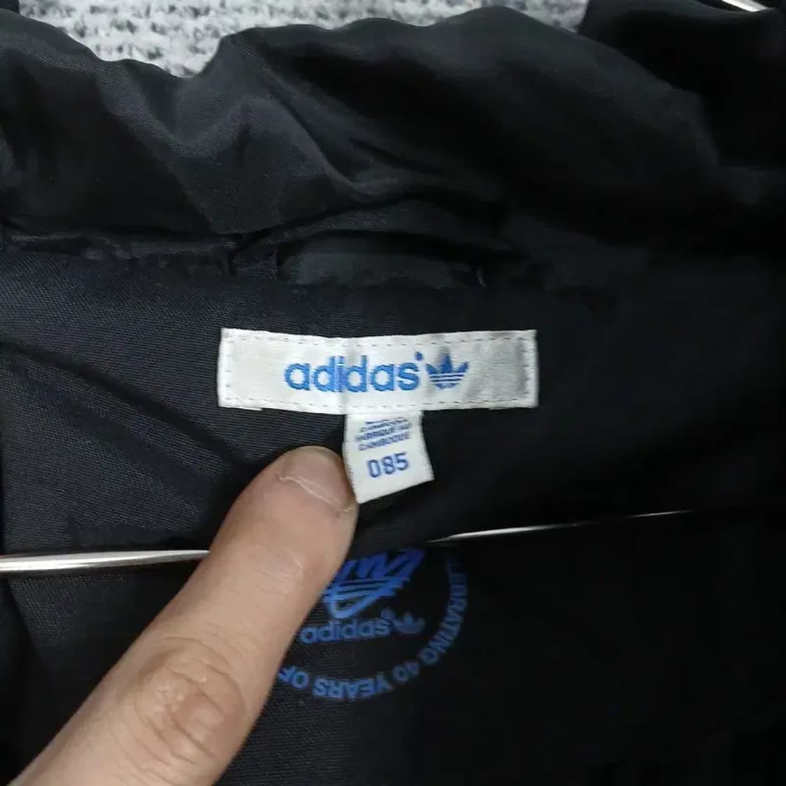 아디다스 블랙 덕다운 오리털 패딩 85 상품이미지2