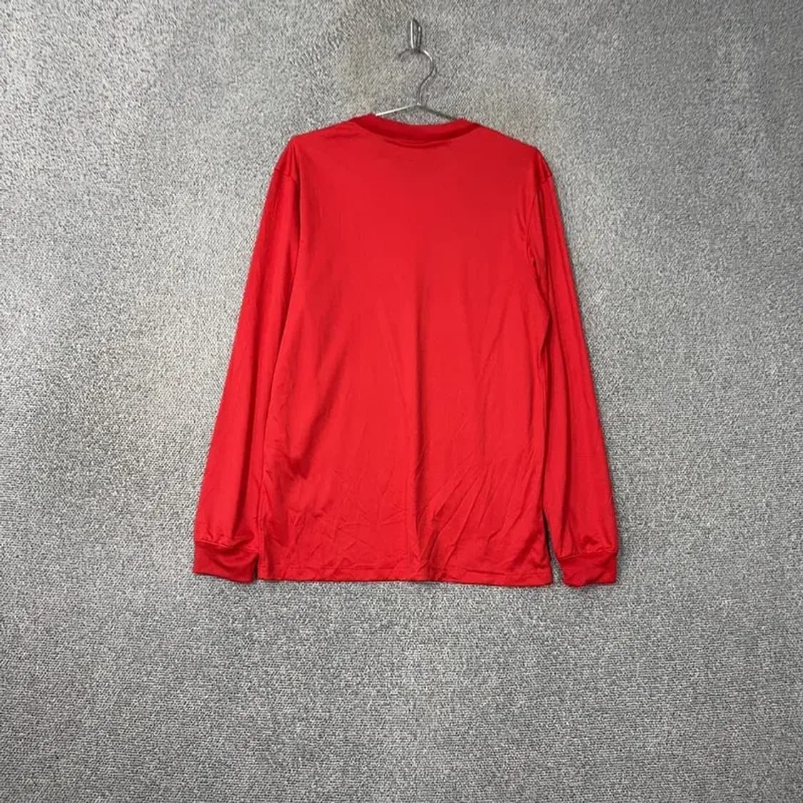 나이키 드라이핏 로고 레드 긴팔티 M 상품이미지2