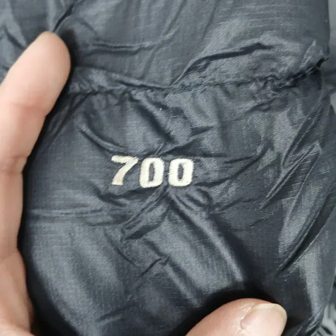 노스페이스 눕시 700 블랙 패딩 80 상품이미지3