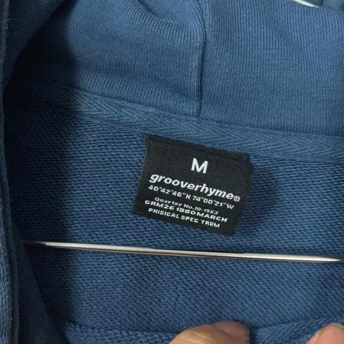 그루브라임 로고 캐주얼 후드티 M 상품이미지3