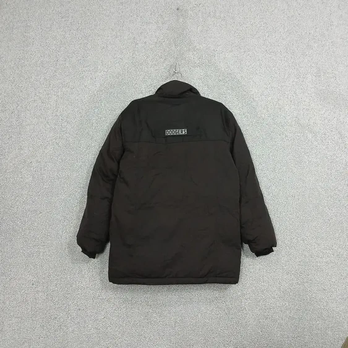 MLB LA다저스 로고 브라운 패딩 점퍼 95 상품이미지2