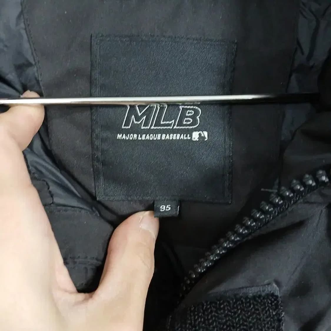 MLB LA다저스 로고 브라운 패딩 점퍼 95 상품이미지3