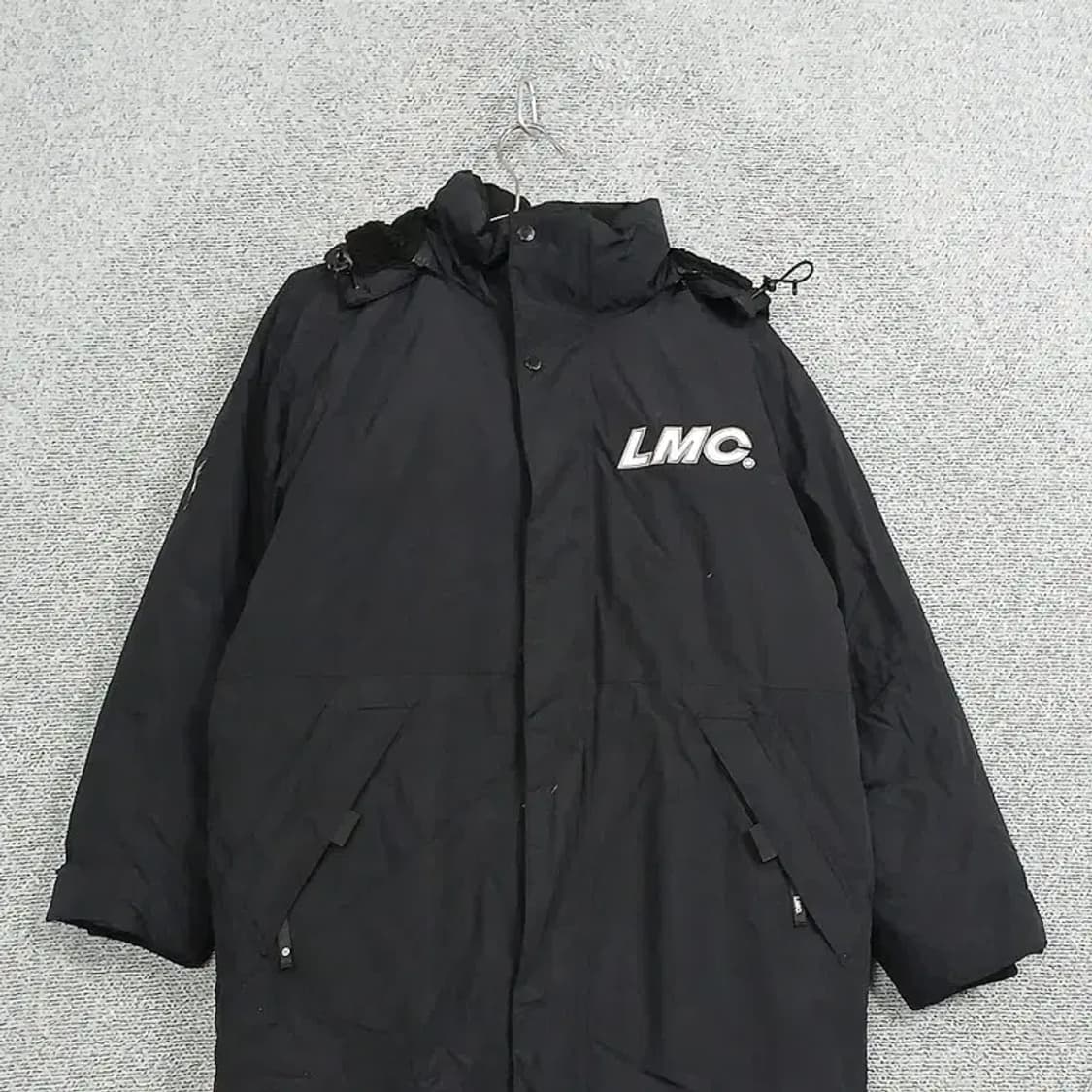 LMC 프린팅 로고 덕다운 오리털 롱패딩 S 상품이미지3