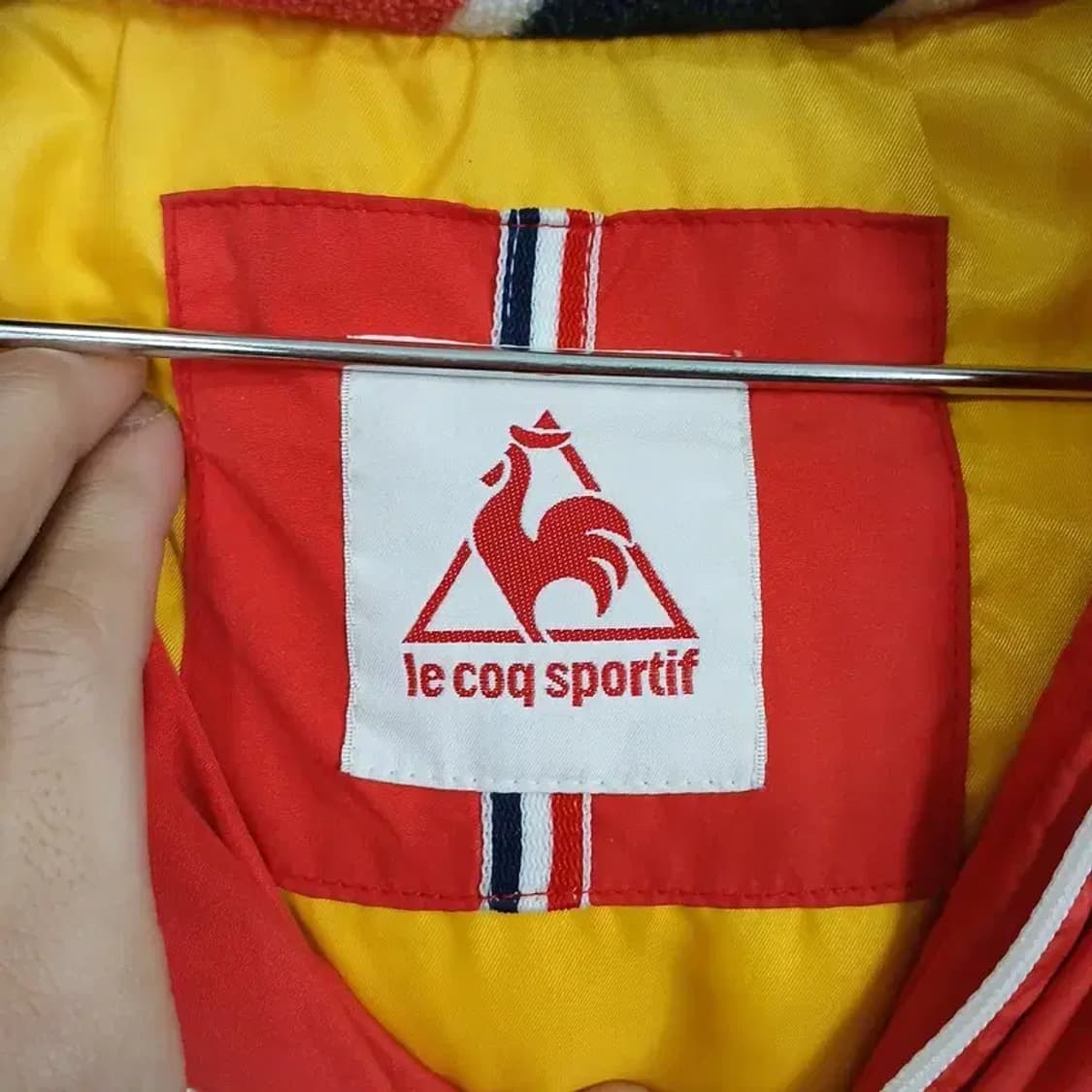 르꼬끄 여성 로고 포켓 코랄 패딩 90 상품이미지3