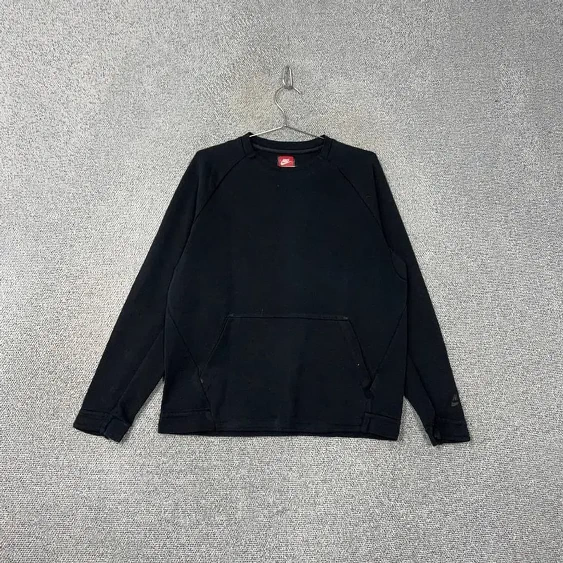 나이키 올블랙 포켓 기능성 맨투맨 L 상품이미지1