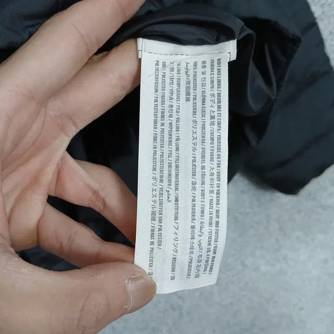 홀리스터 여성 블랙 경량 패딩 S 상품이미지4