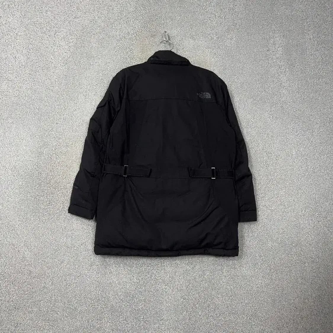 노스페이스 하이벤트 블랙 로고 구스다운 거위털 패딩 점퍼 105 상품이미지2