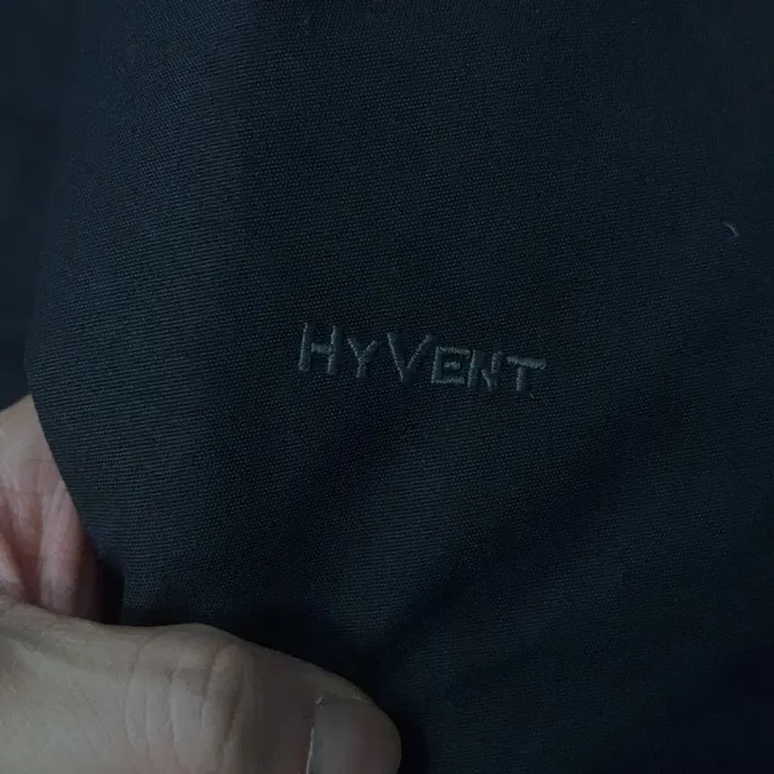 노스페이스 하이벤트 블랙 로고 구스다운 거위털 패딩 점퍼 105 상품이미지3