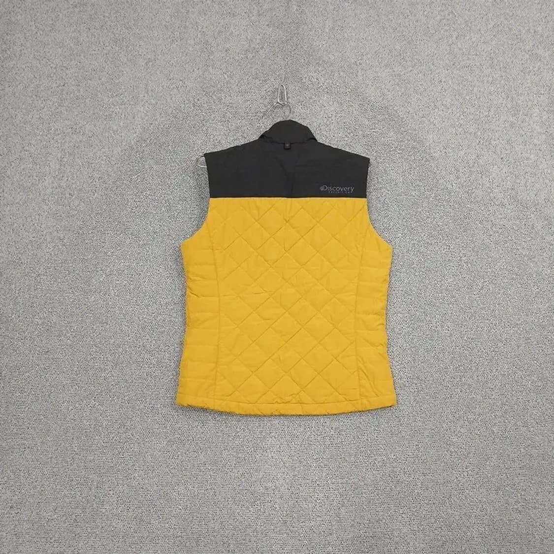 디스커버리 옐로우 로고 캐주얼 경량 패딩 조끼 95 상품이미지2