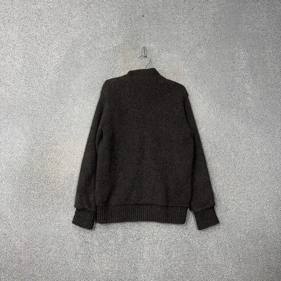 타미힐피거 그레이 캐주얼 울 로고 니트 집업 M 상품이미지2