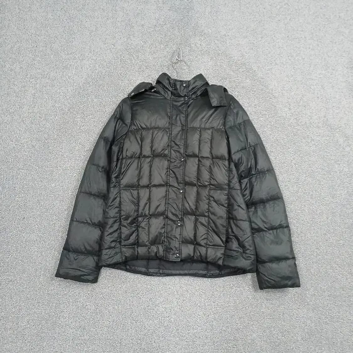 나이키 그레이 캐주얼 로고 덕다운 패딩 점퍼 L 상품이미지1