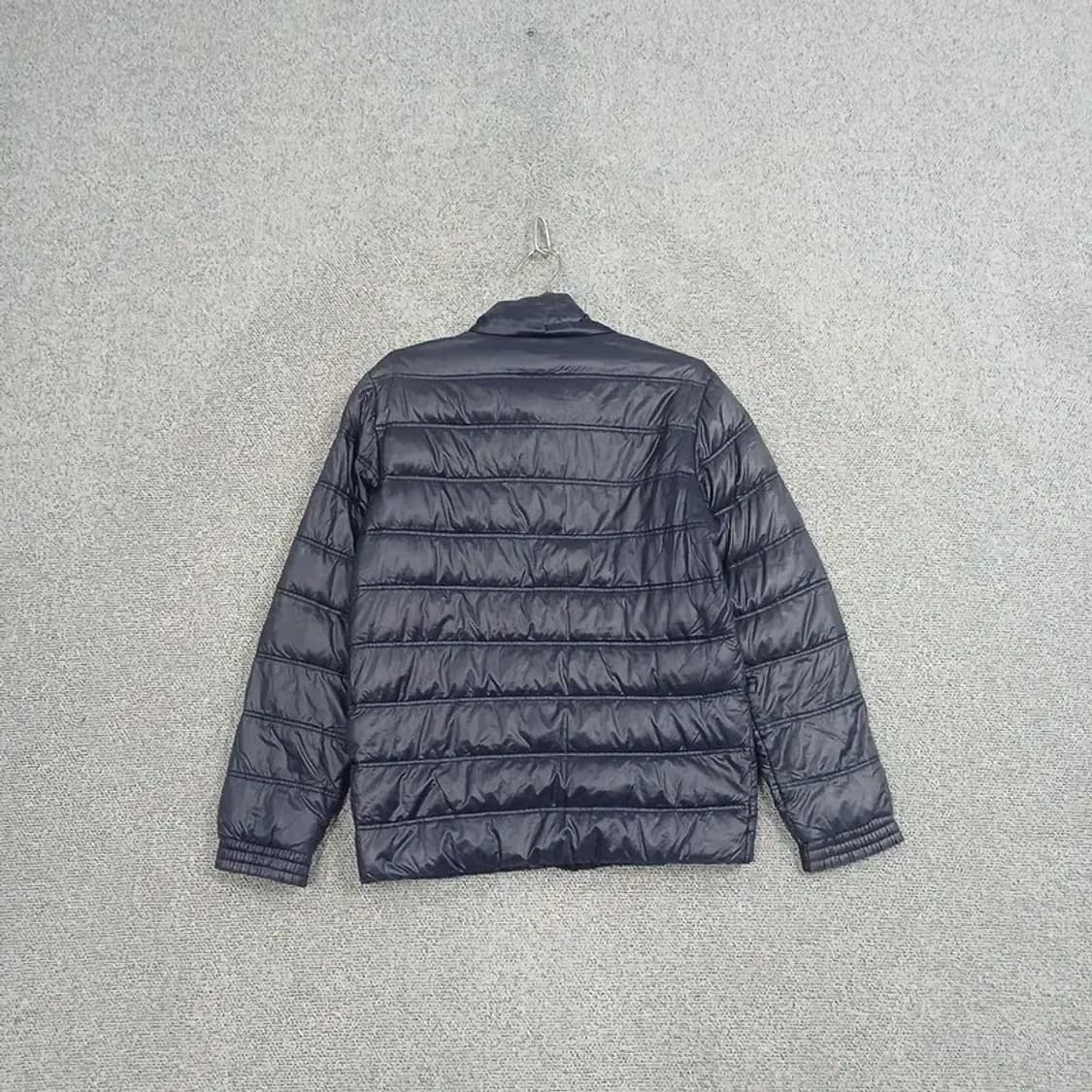 아디다스 로고 네이비 거위털 경량 패딩 95 상품이미지2