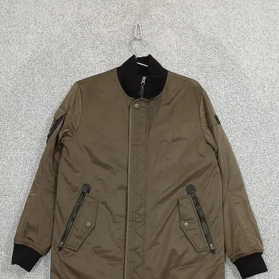 아이더 브라운 MA-1 롱패딩 자켓 M 상품이미지3