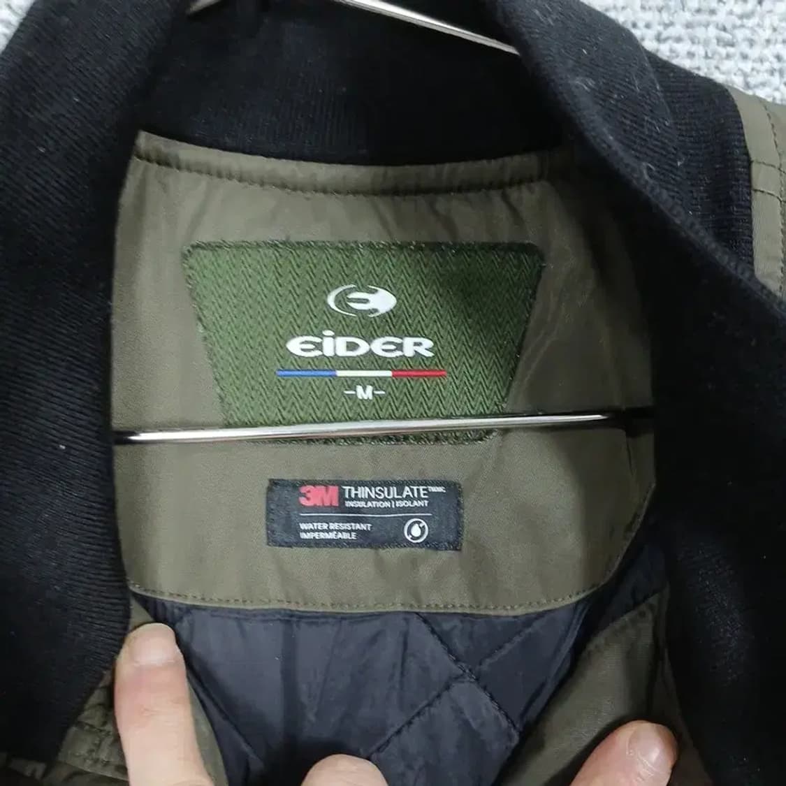 아이더 브라운 MA-1 롱패딩 자켓 M 상품이미지5