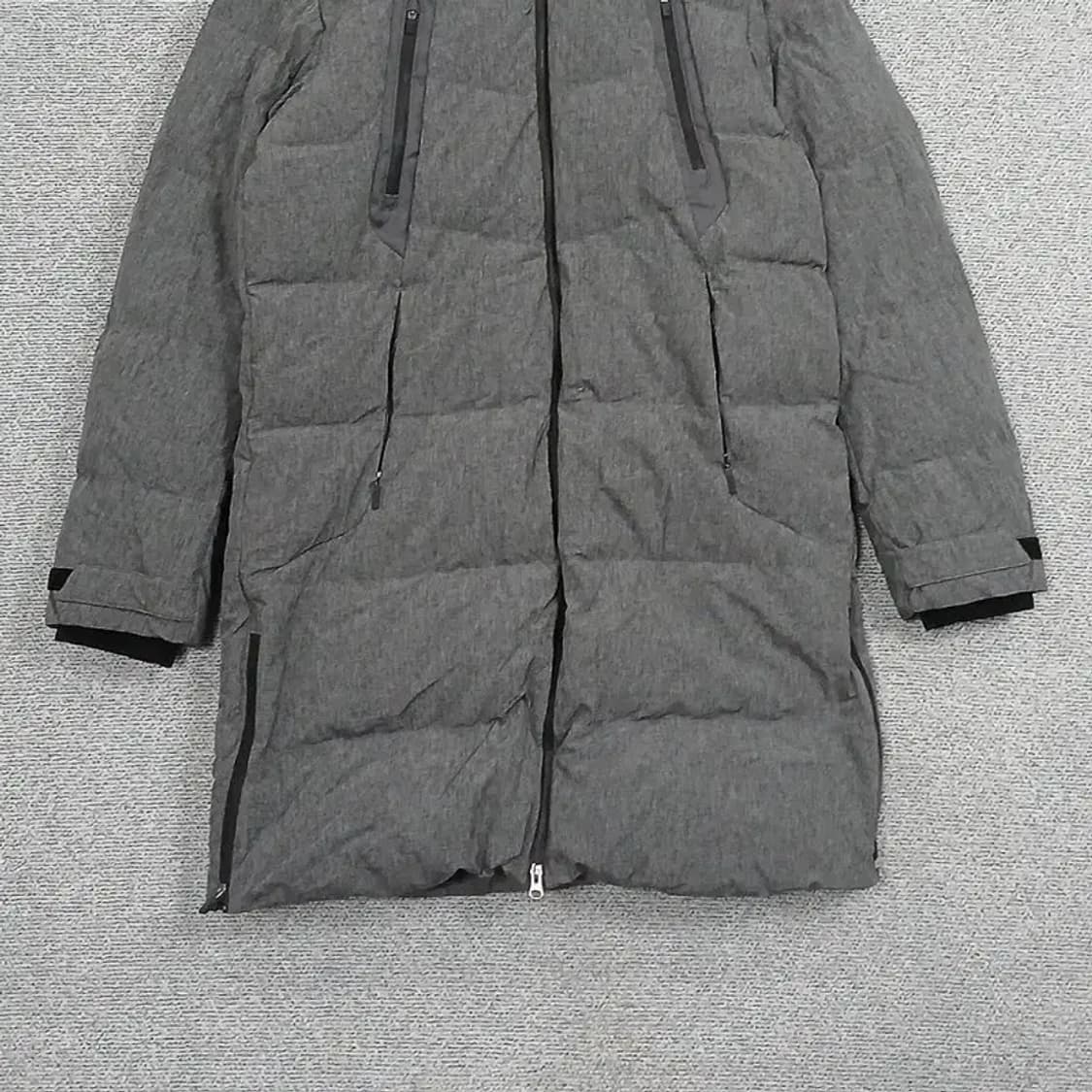 아디다스 그레이 덕다운 캐주얼 롱패딩 110 상품이미지4