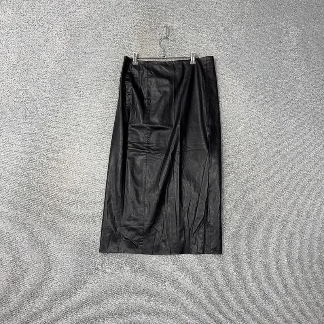 [새상품]자라 레더 롱 스커트 L 상품이미지1