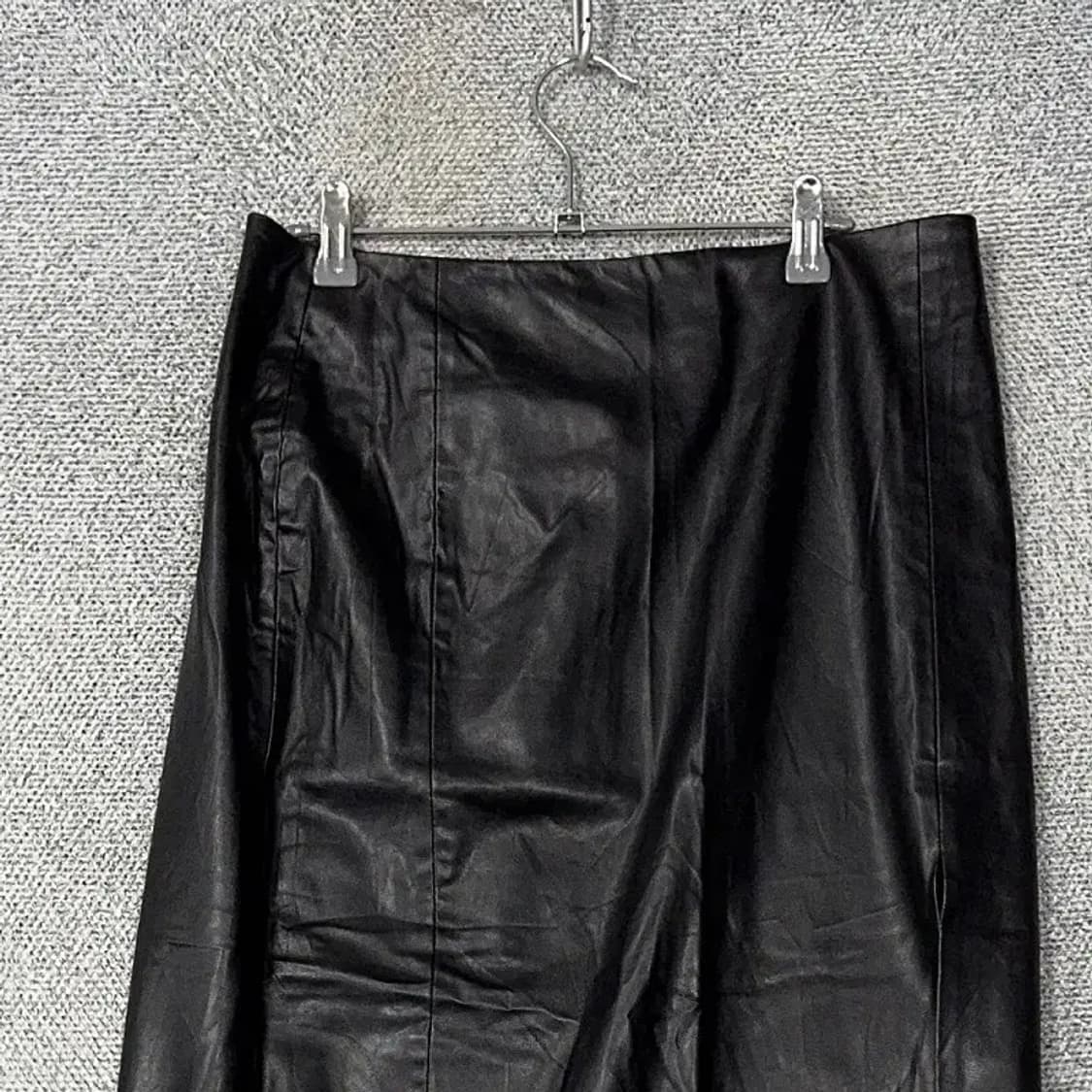 [새상품]자라 레더 롱 스커트 L 상품이미지3