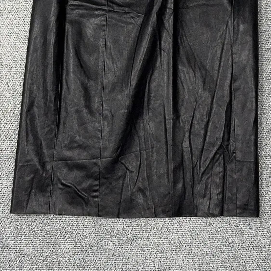 [새상품]자라 레더 롱 스커트 L 상품이미지4