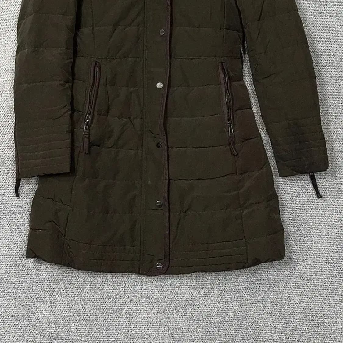 자라 브라운 퍼 롱 패딩 점퍼 S 상품이미지4