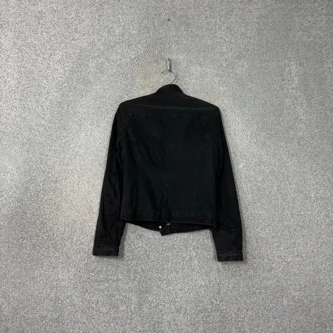 캘빈클라인 블랙 여성 테크웨어 코튼 자켓 M 상품이미지2