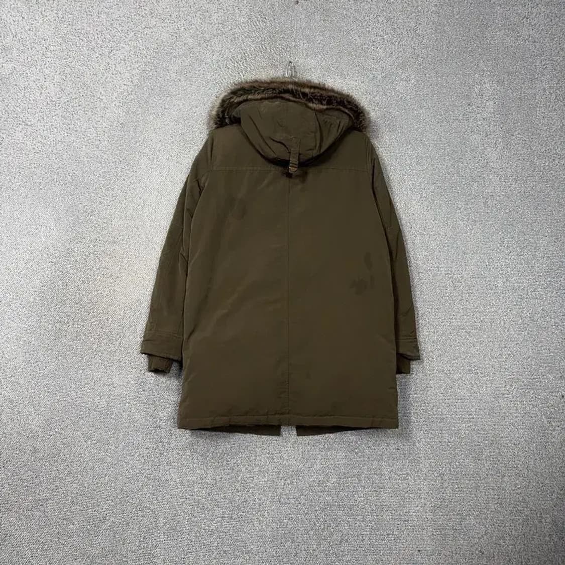 리바이스 후드 카키 패딩 코트 S 상품이미지2