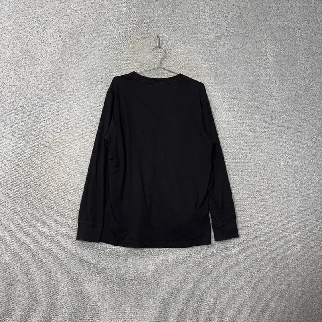 US 폴로 로고 블랙 긴팔티 2XL 상품이미지2