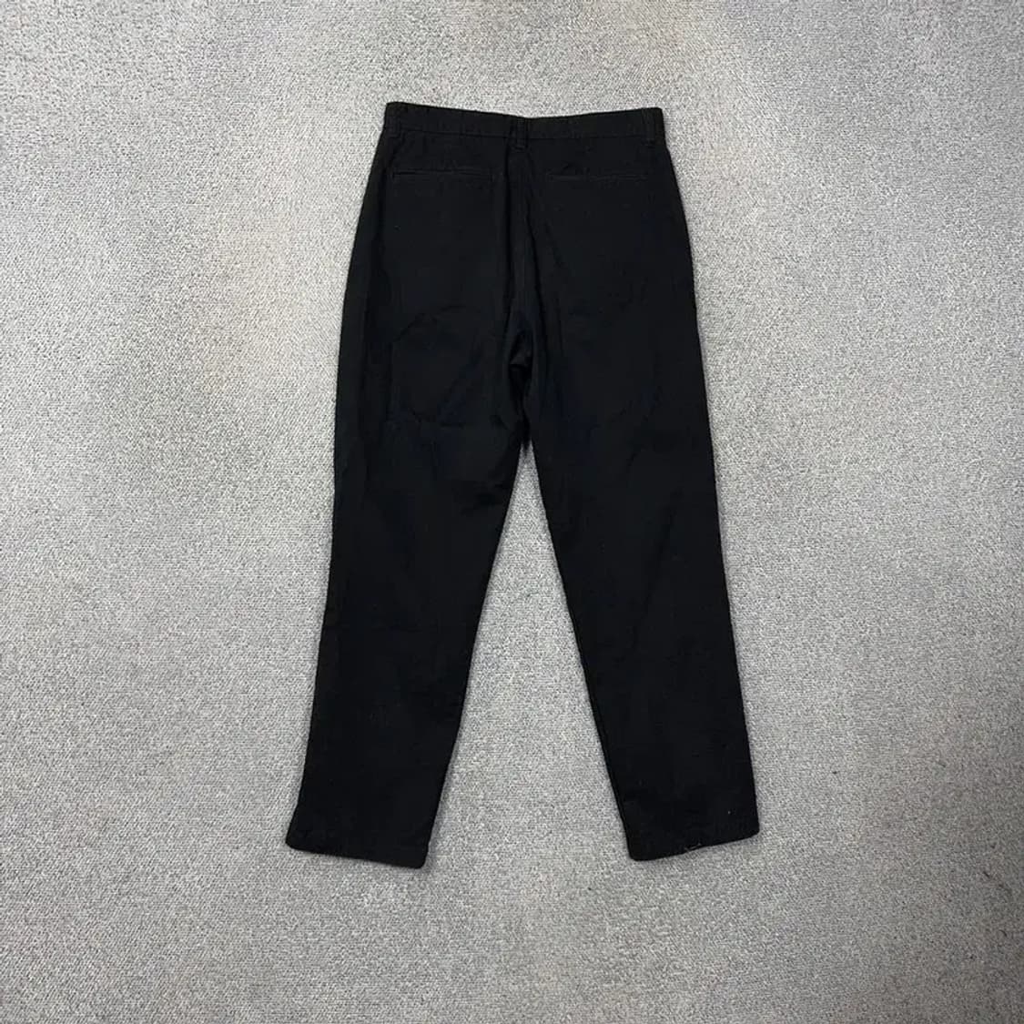 무신사스탠다드 캐주얼 블랙 팬츠 30 상품이미지2