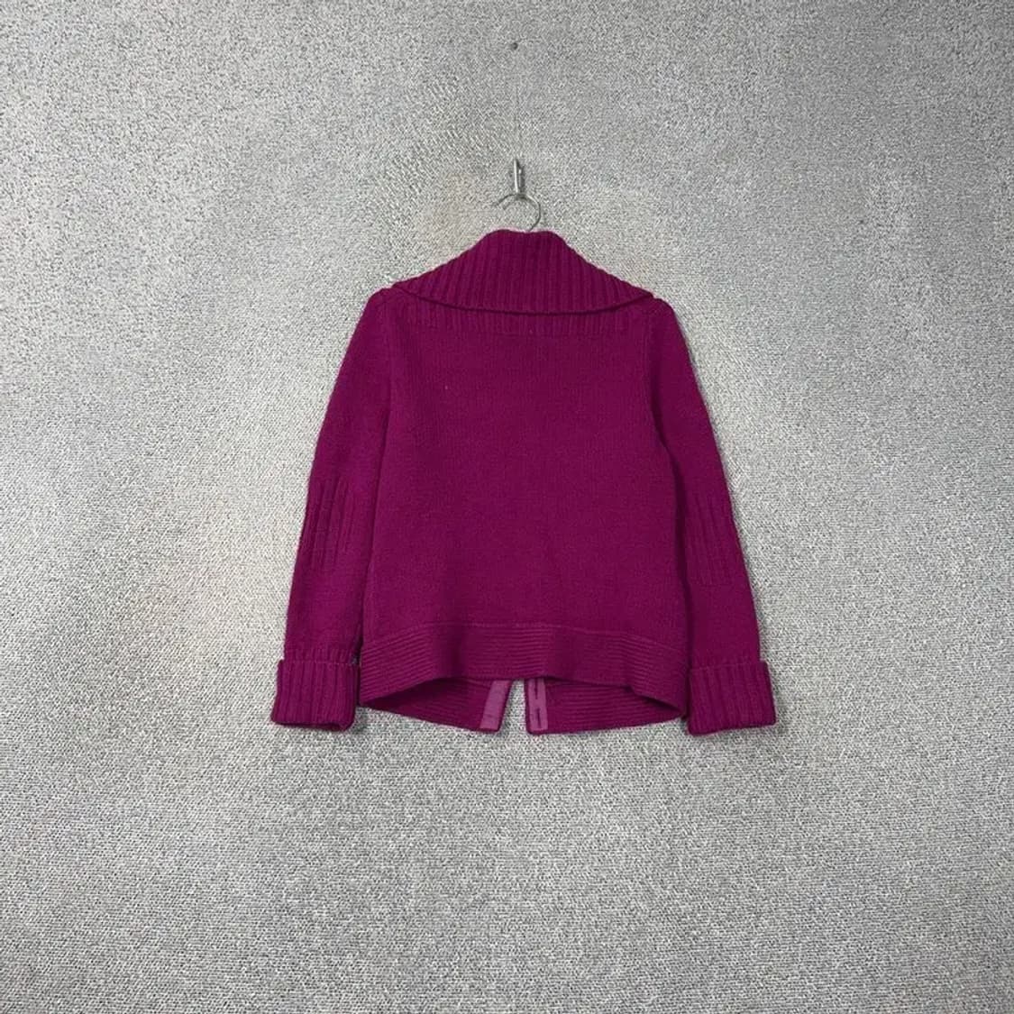 빈폴 빈티지 로고 퍼플 니트 가디건 100 상품이미지2