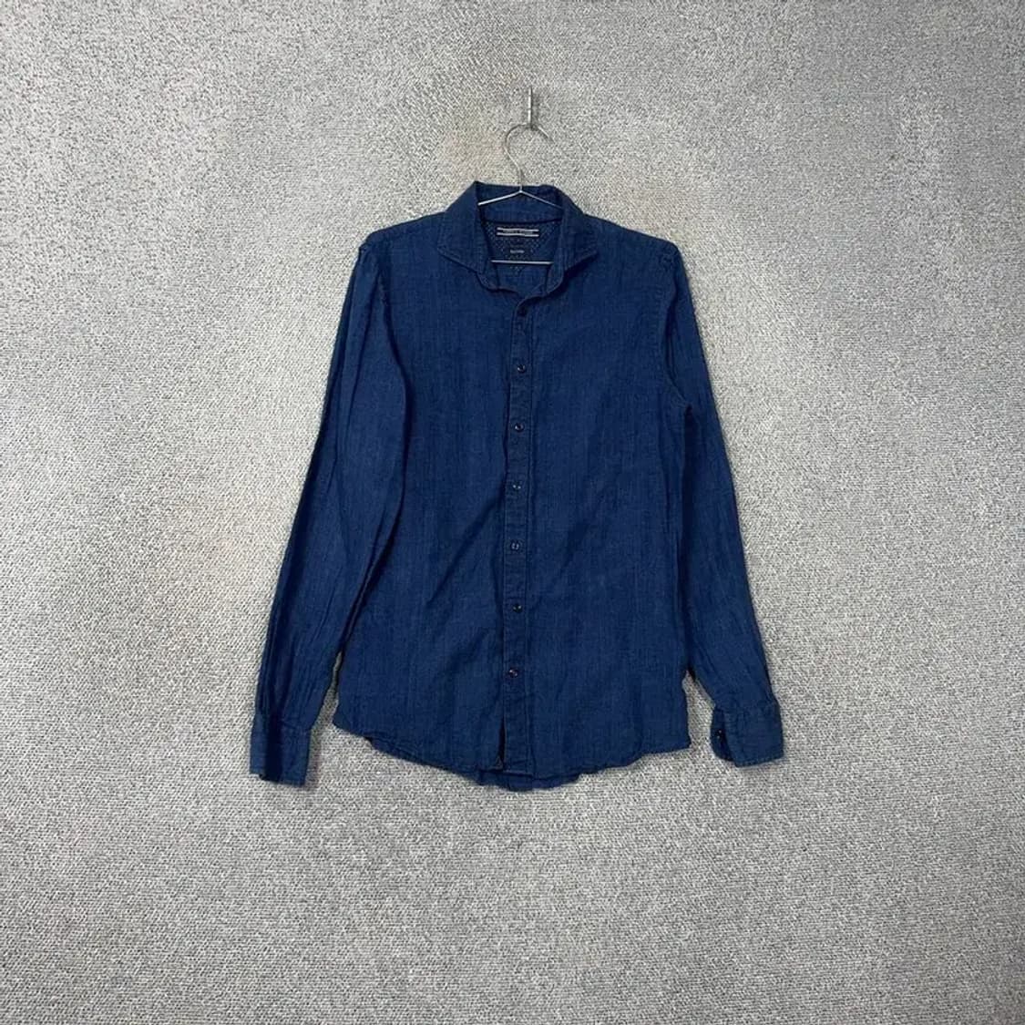 타미힐피거 인디고 데님 네이비 셔츠 S 상품이미지1
