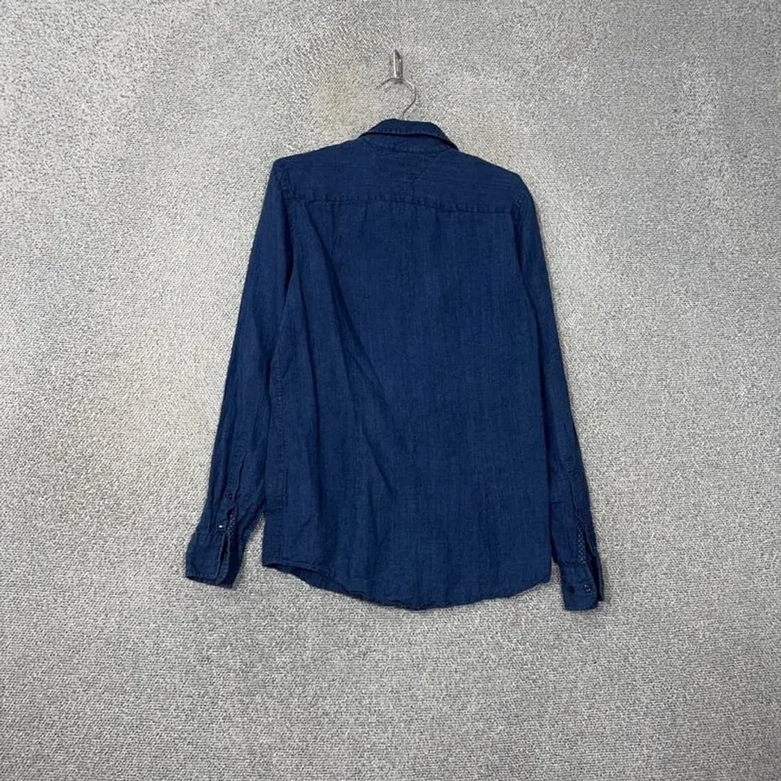 타미힐피거 인디고 데님 네이비 셔츠 S 상품이미지2