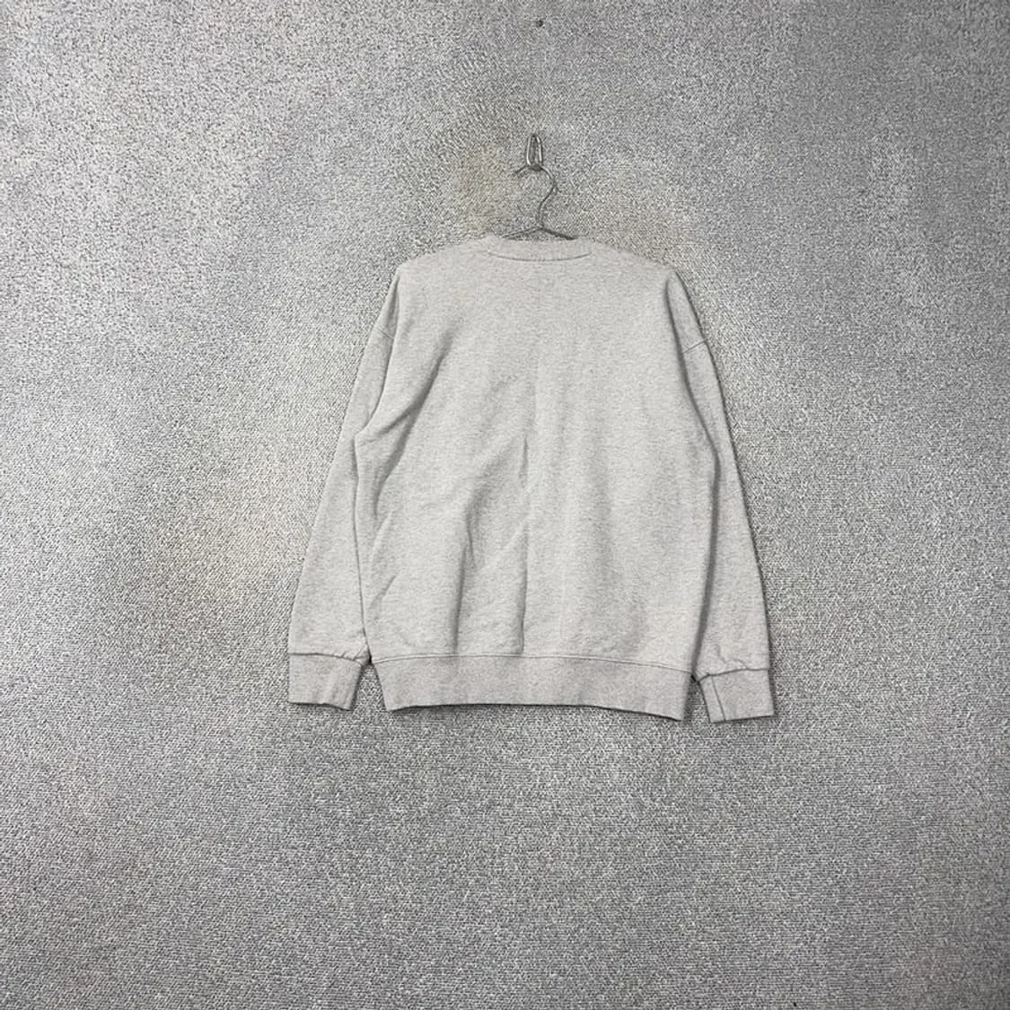 이뱃필드 로고 프린팅 라이트 그레이 맨투맨 M 상품이미지2