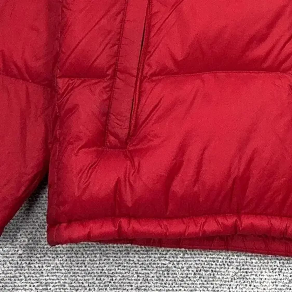 리복 레드 로고 덕다운 오리털 패딩 점퍼 100 상품이미지3