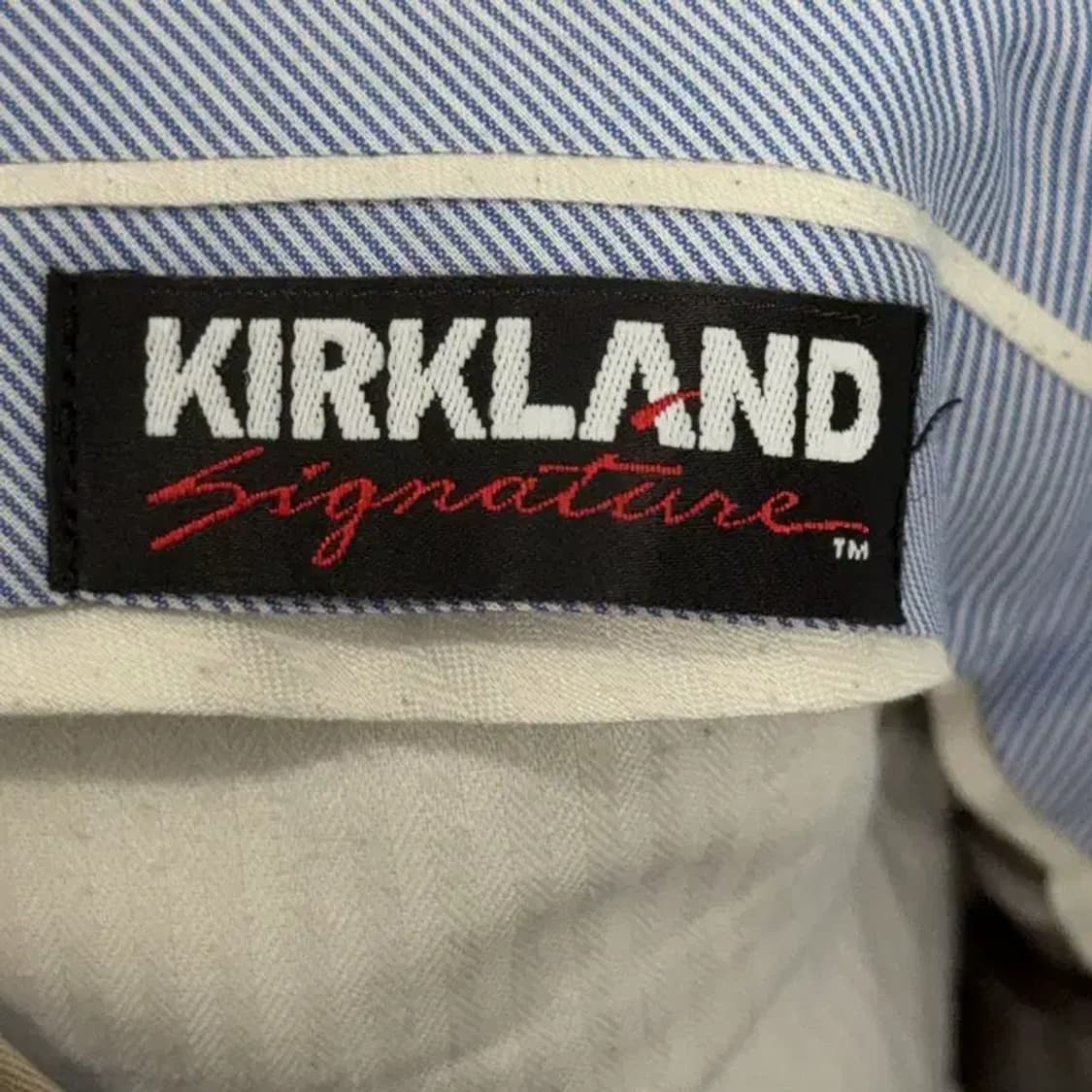 커클랜드 베이지 남성 빅사이즈 치노팬츠 38 32 상품이미지5