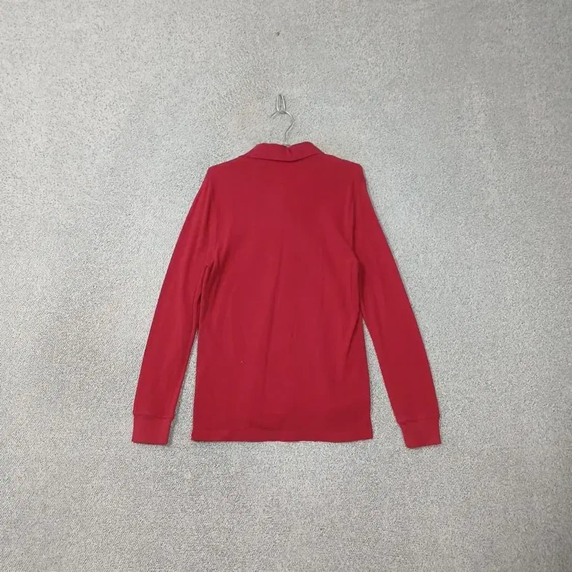 타미힐피거 레드 캐주얼 로고 카라티 S 상품이미지2