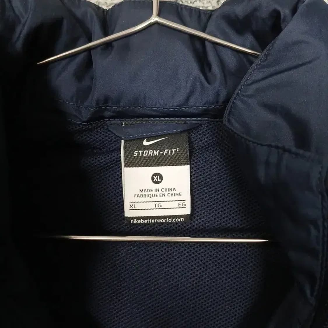 나이키 스톰핏 스우시 네이비 바람막이 XL 상품이미지3