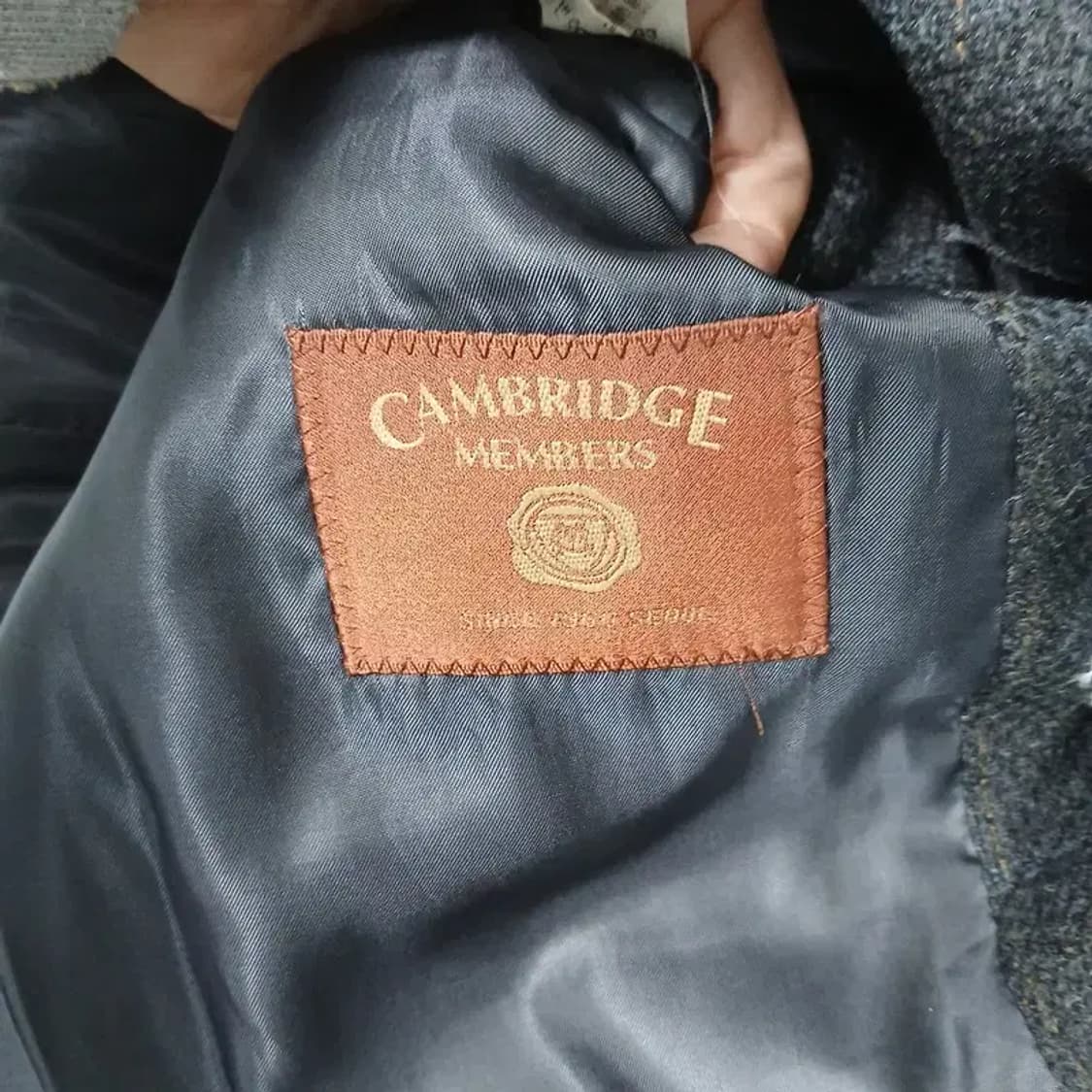 캠브릿지 멤버스 캐시미어 체크 블레이저 100 상품이미지4