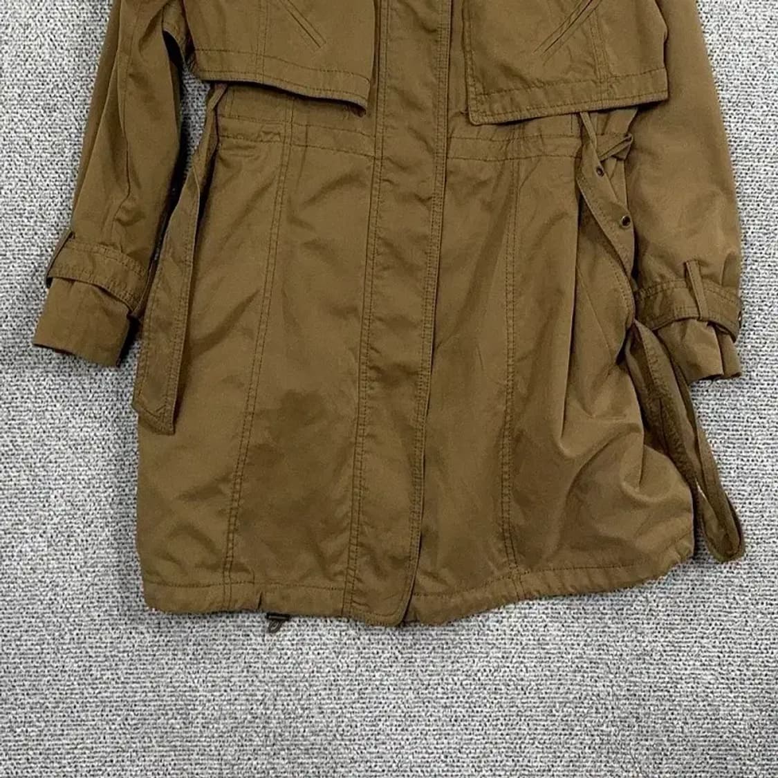 로엠 여성 빈티지 카키 트렌치 코트 85-95-160 상품이미지4