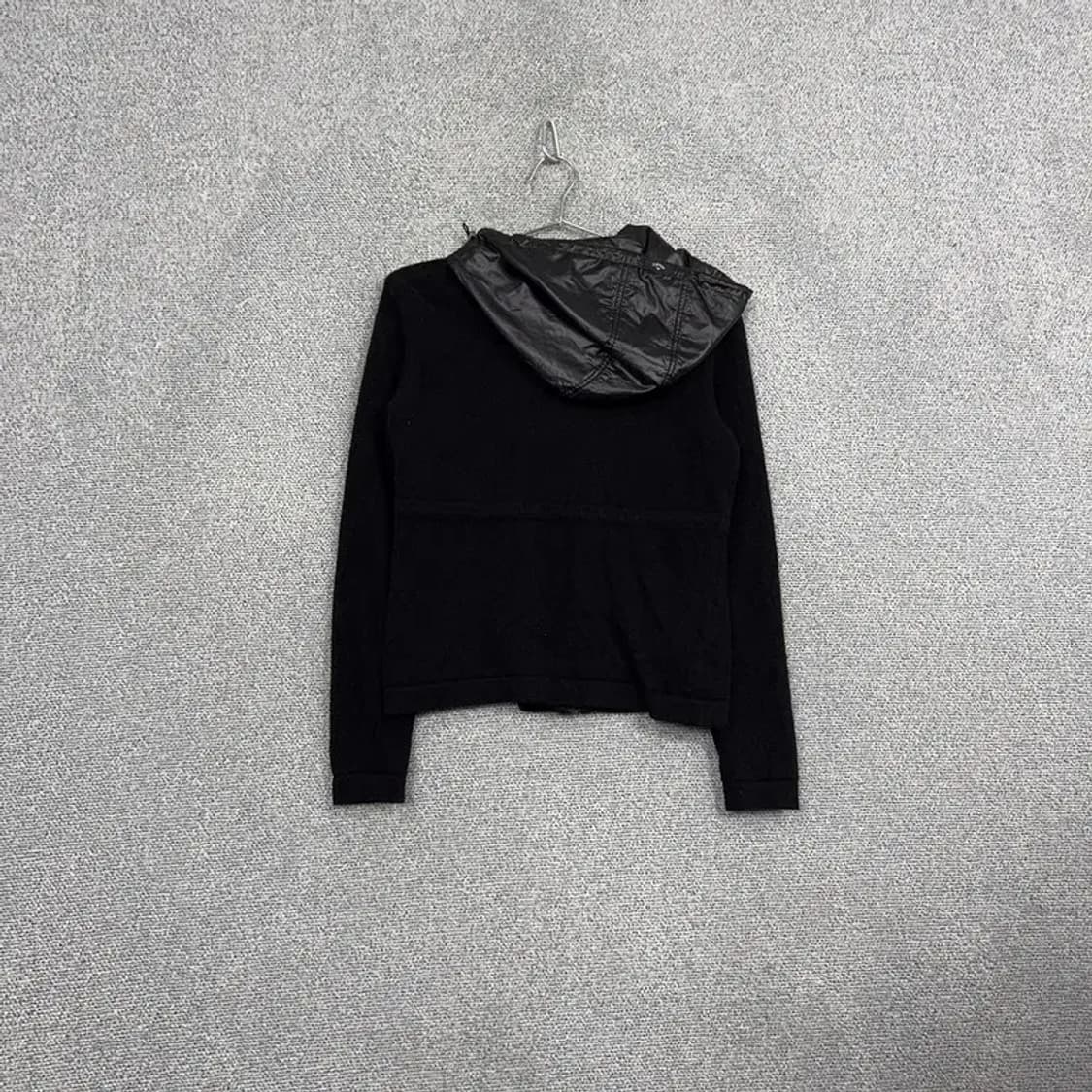 캘러웨이 블랙 여성 골프 니트 집업 자켓 L 상품이미지2