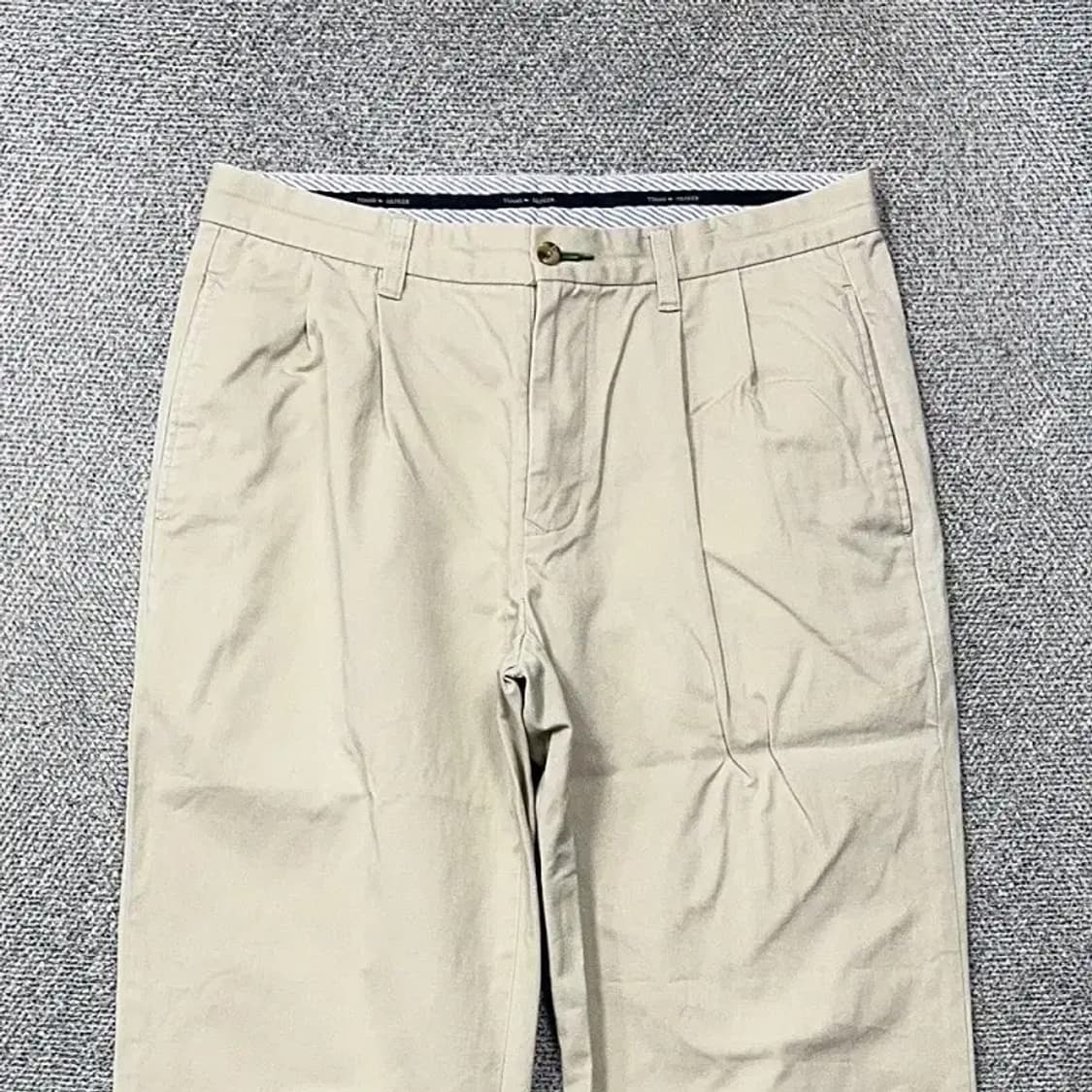 타미힐피거 연베이지 남성 클래식 치노팬츠 32 32 상품이미지3