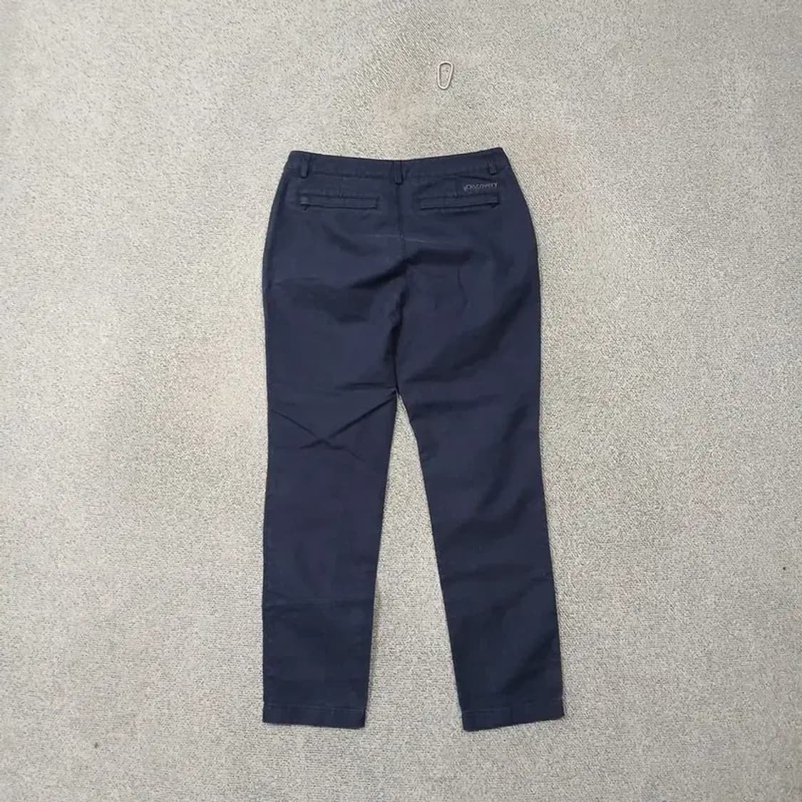 디스커버리 네이비 기능성 코튼팬츠 33 상품이미지2