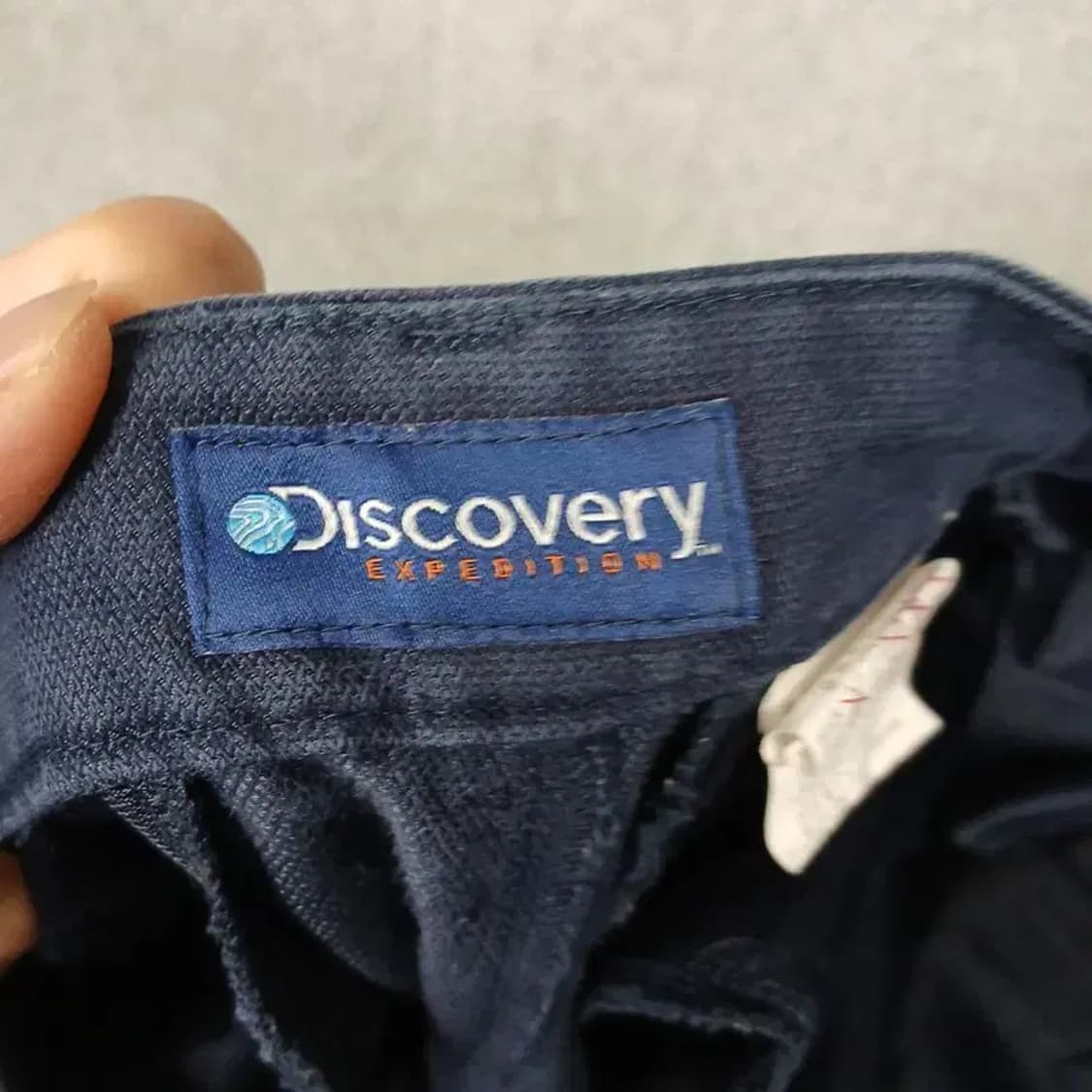디스커버리 네이비 기능성 코튼팬츠 33 상품이미지3