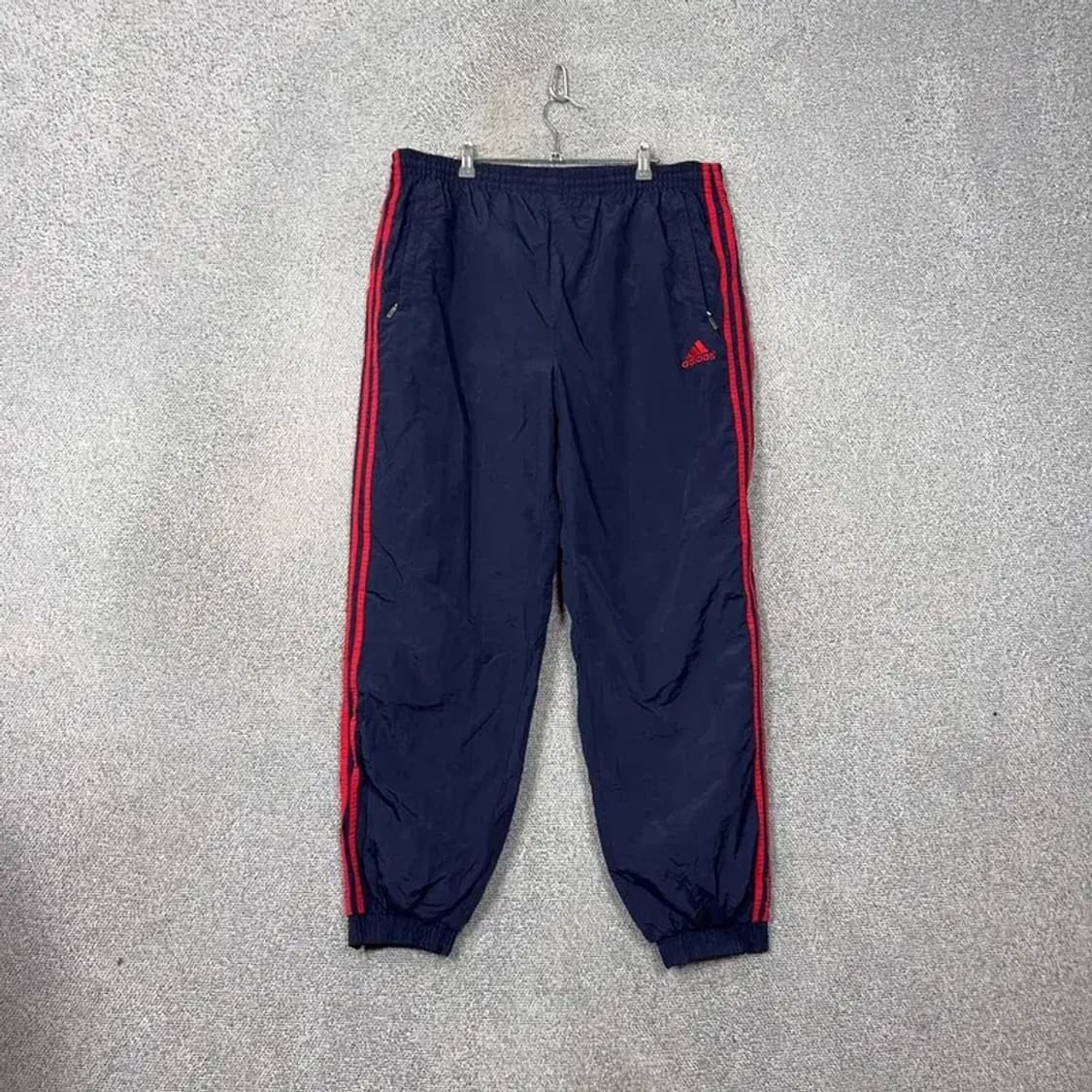 아디다스 레드 로고 삼선 기능성 우븐 조거팬츠 95 상품이미지1