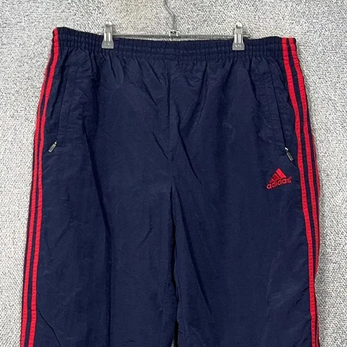 아디다스 레드 로고 삼선 기능성 우븐 조거팬츠 95 상품이미지3