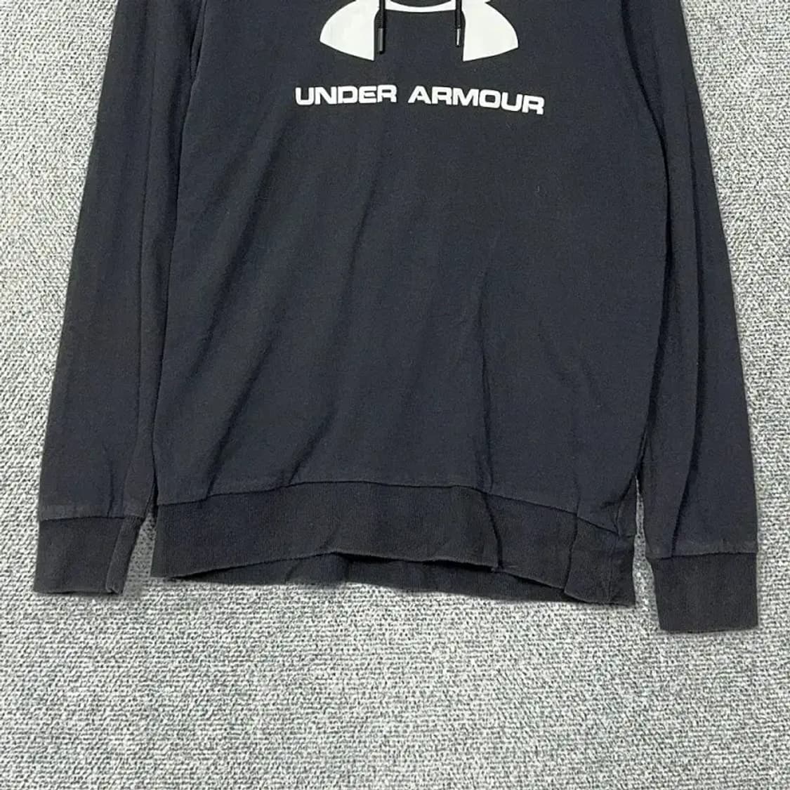 언더아머 프린팅 빅로고 후드티 M 상품이미지4
