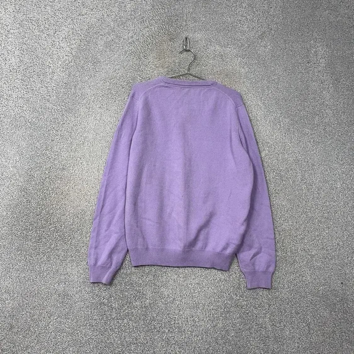헨리코튼 캐주얼 로고 라이트 퍼플 니트 L 상품이미지2