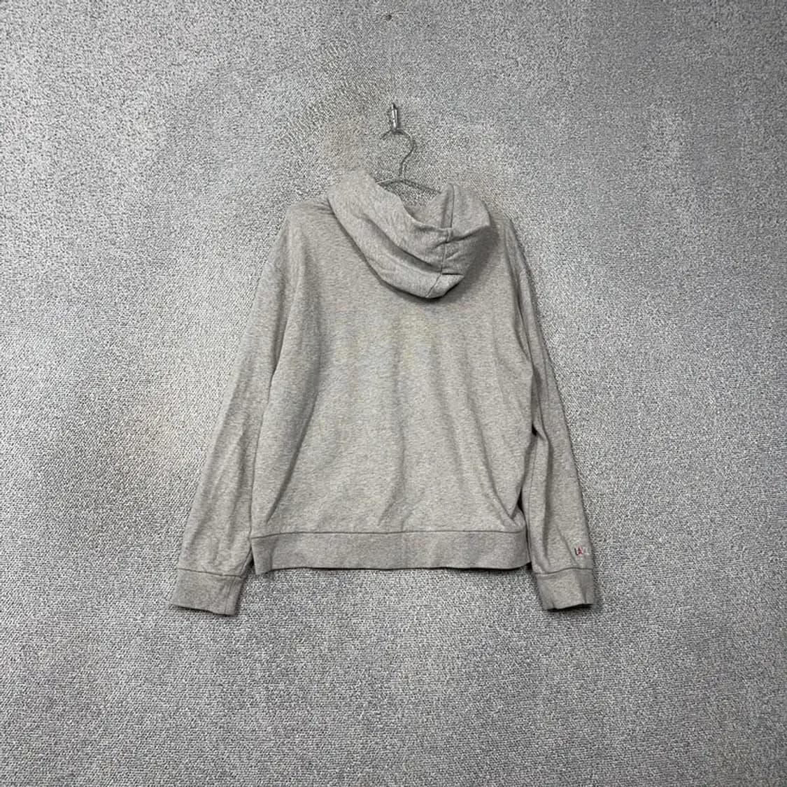 NBA 로고 라이트 그레이 후드티 XL 상품이미지2