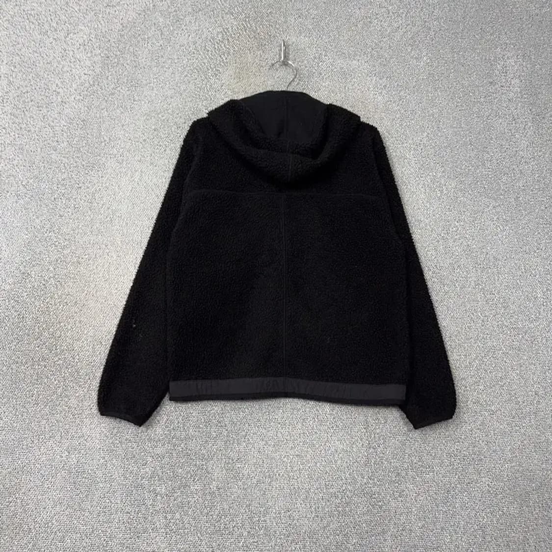 휠라 로고 플리스 후리스 후드집업 90 상품이미지2