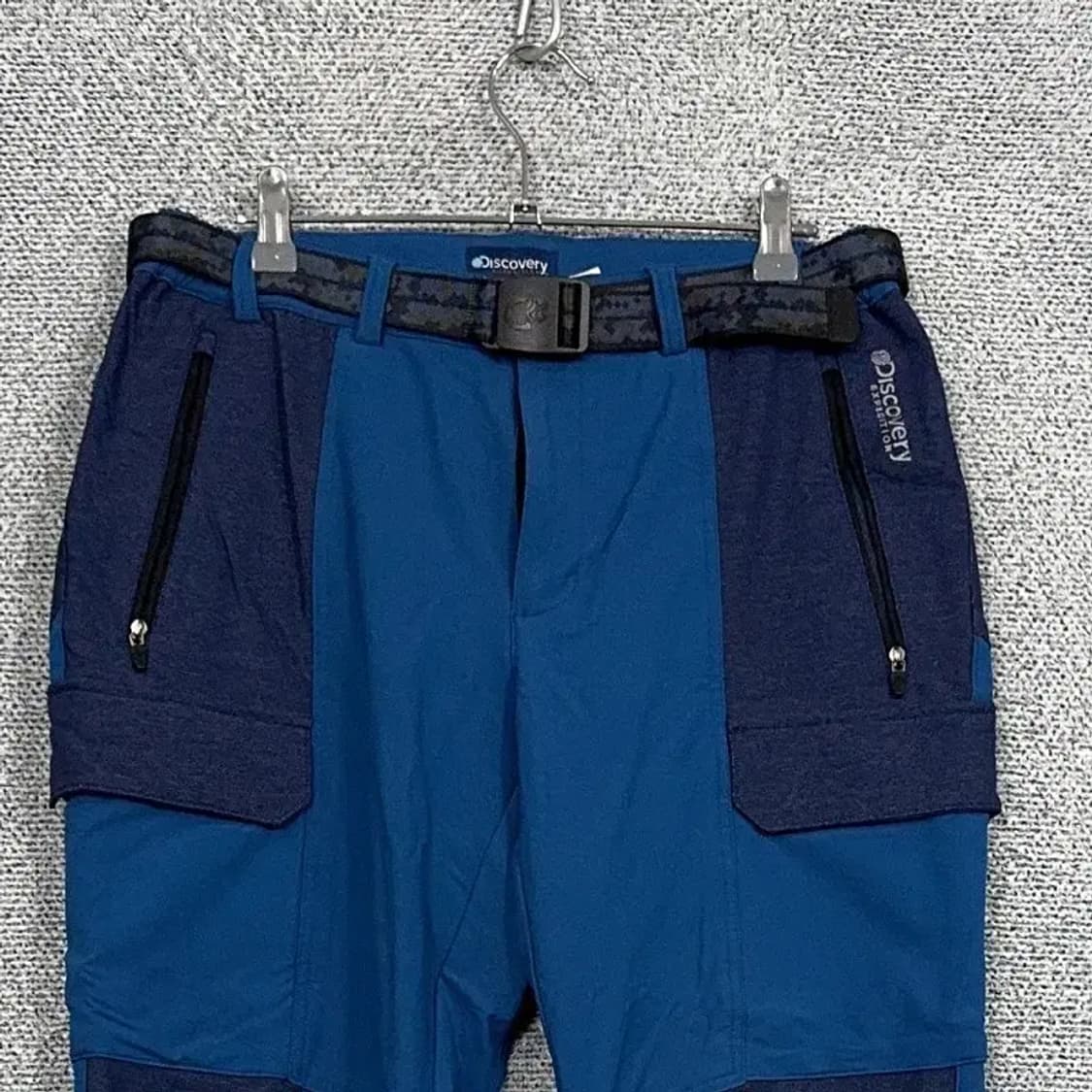 디스커버리 네이비 로고 기능성 등산 바지 82 상품이미지3