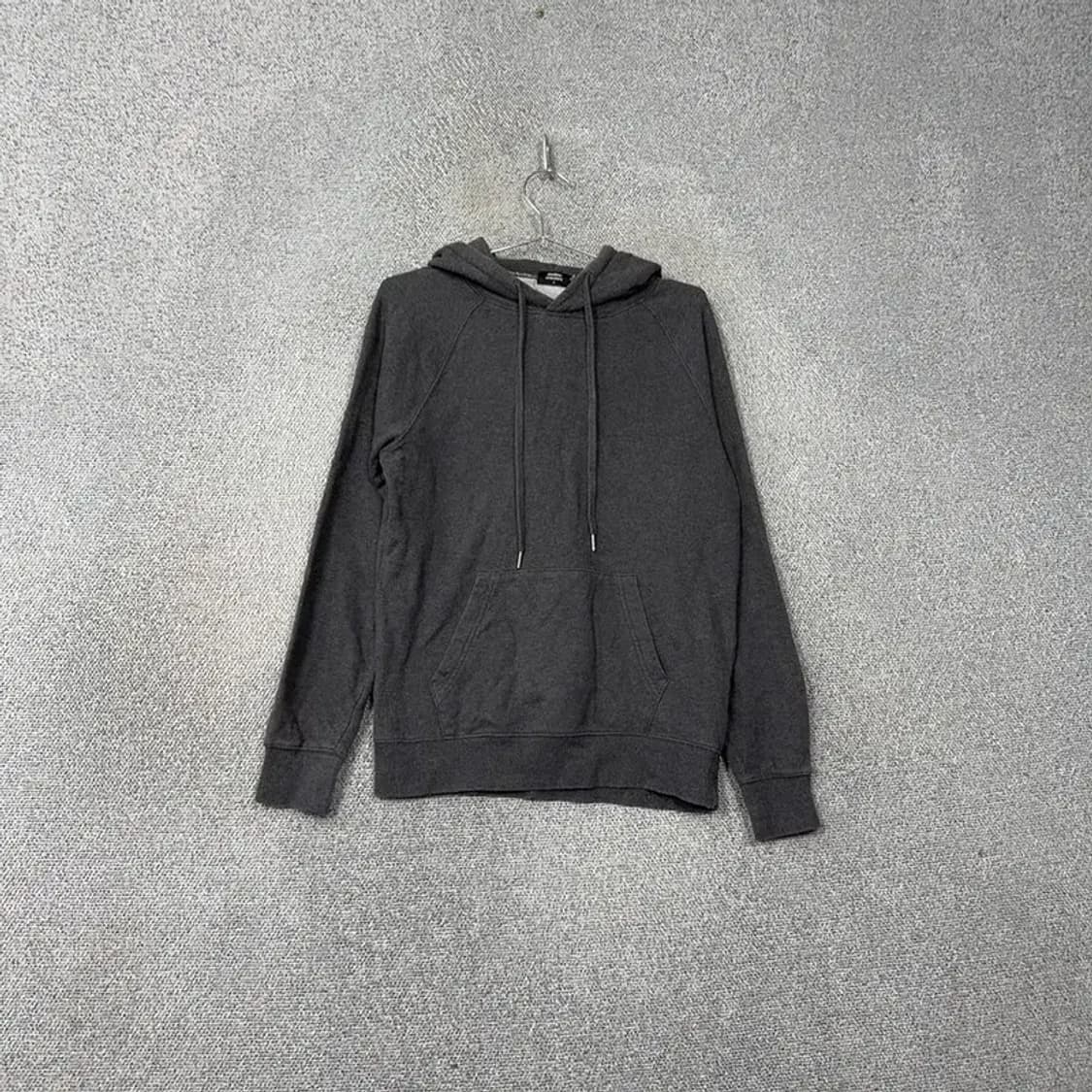 무신사스탠다드 그레이 무지 후드티 S 상품이미지1